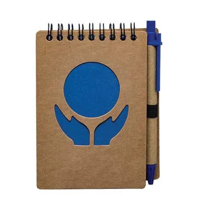 Eco Mini Notepad with Pen