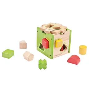 Educational Wooden Shape Sorter Box - EverEarth