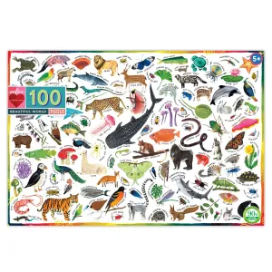 eeBoo 100 Pc Puzzle – Beautiful World