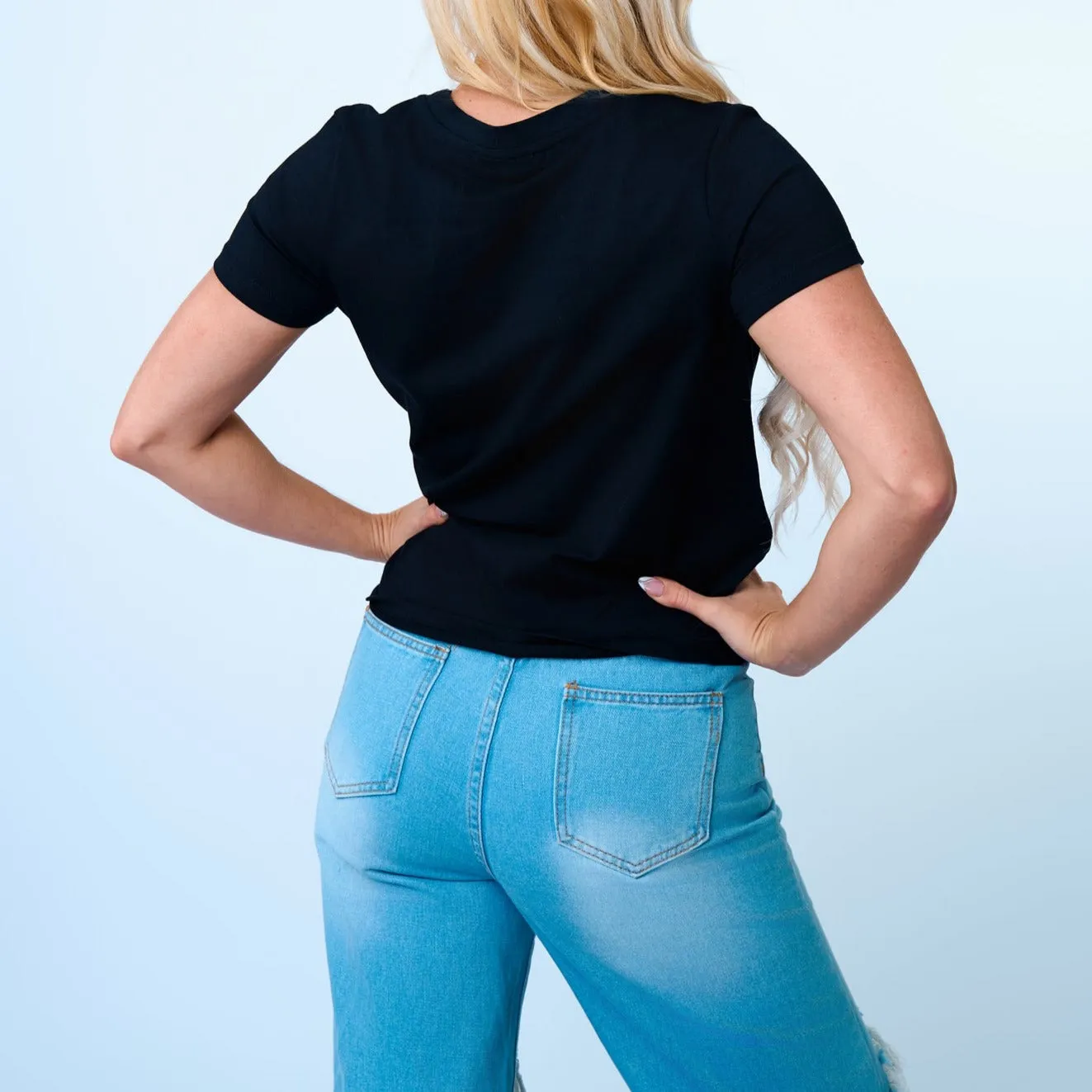 Elephant Head Tee | Black