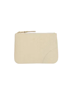 Embossed Star Small Zip Wallet