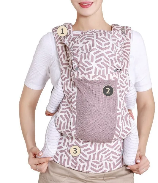 Ergonomic Baby Carrier Infant Baby Hipseat Carrier Front Facing Ergonomic Kangaroo Baby Wrap Sling For Baby Travel