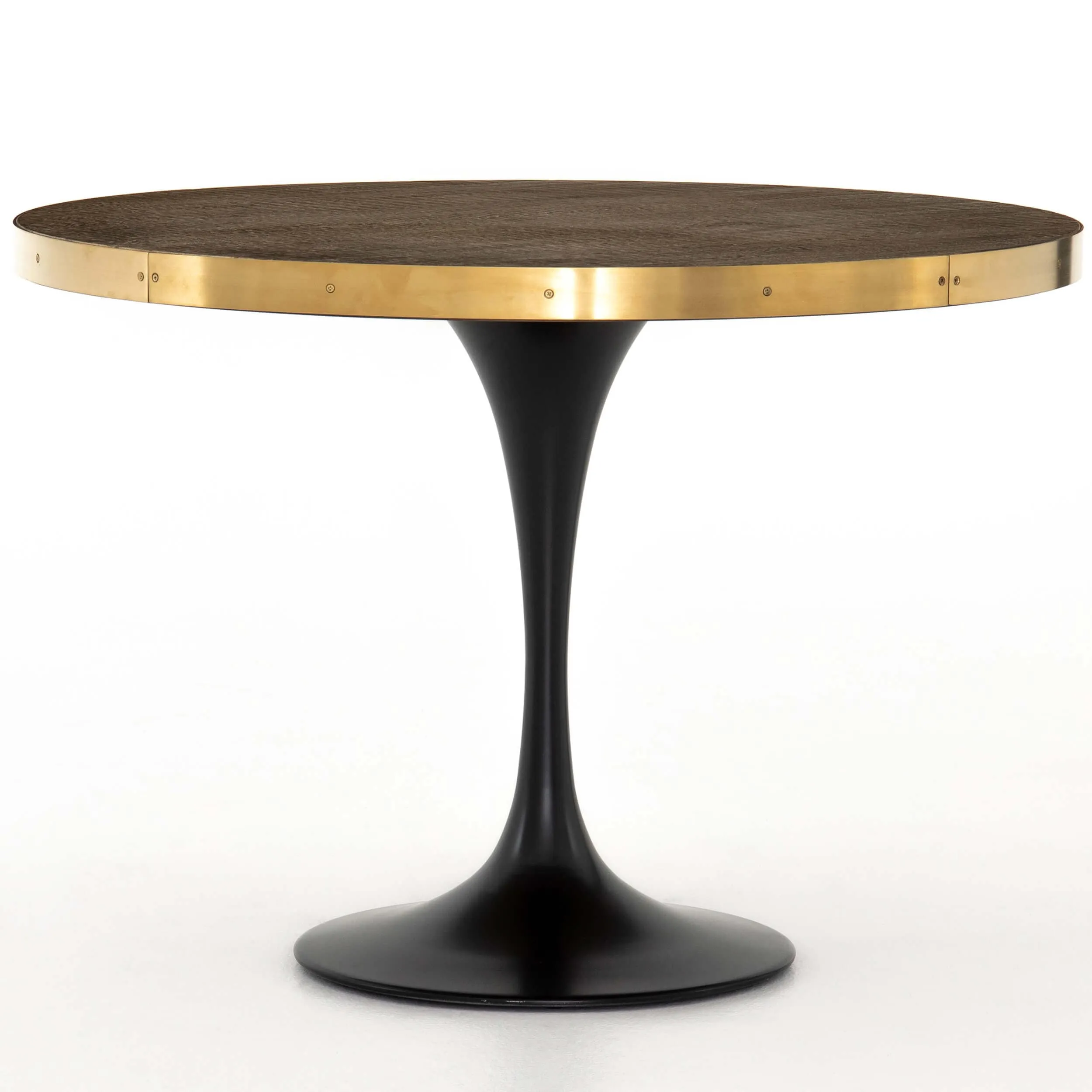 Evans Bistro Table, Reclaimed Burnt Oak