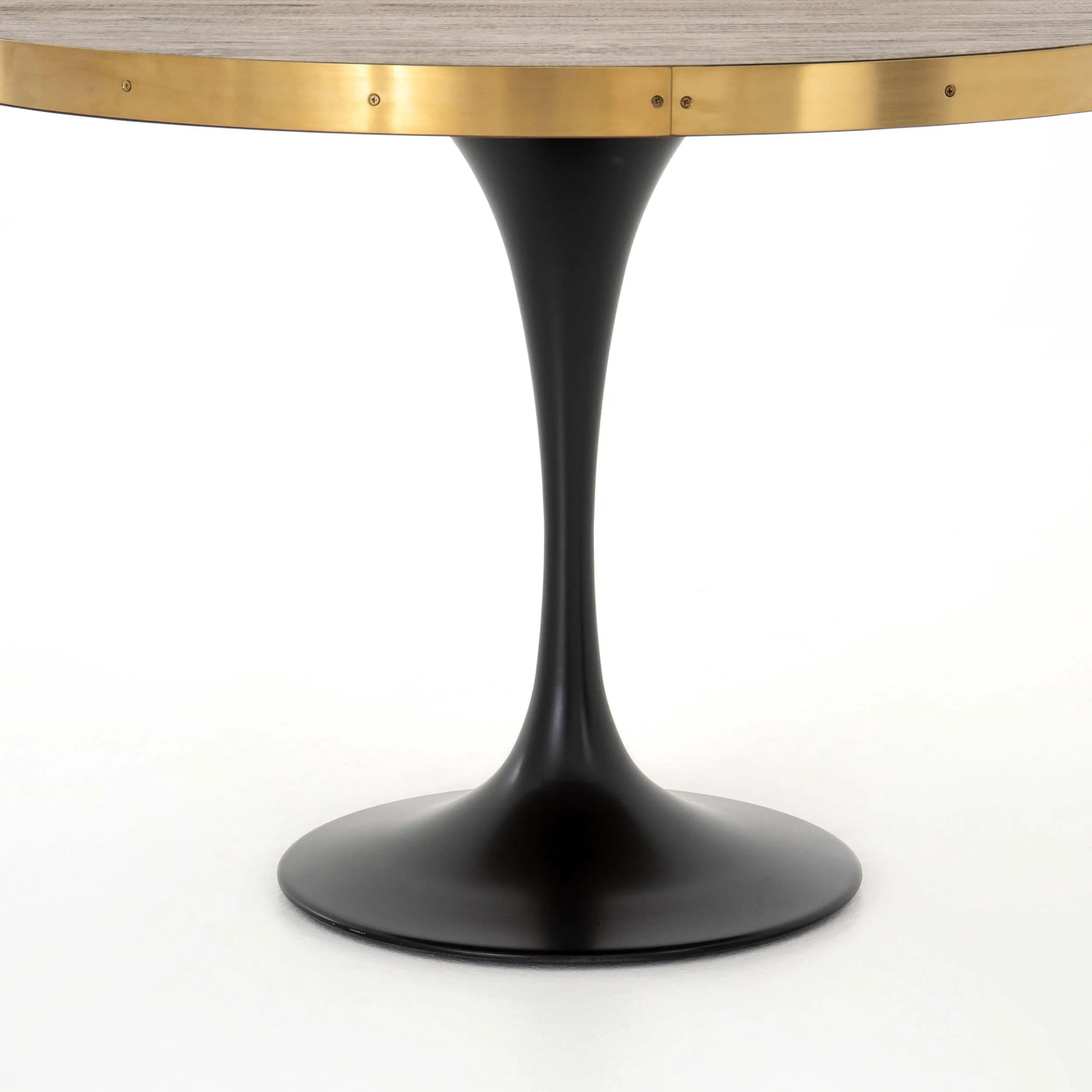 Evans Bistro Table, Reclaimed Burnt Oak