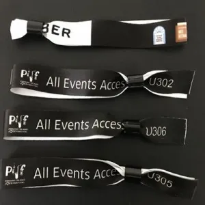 Fabric Wristband with Numbering