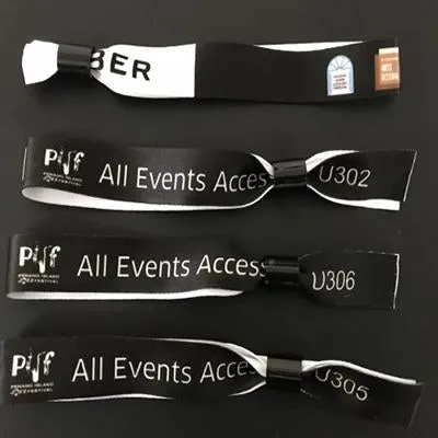 Fabric Wristband with Numbering
