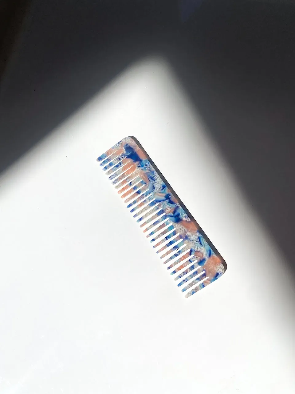 Fine Acetate Hair Comb | Eco-Friendly