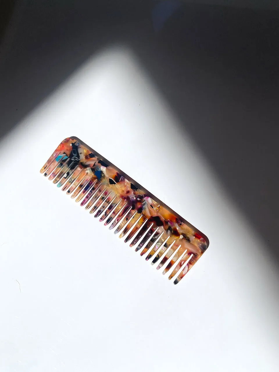 Fine Acetate Hair Comb | Eco-Friendly