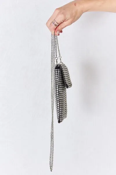 Forever Link Rhinestone Mini Crossbody Bag (T-8000)