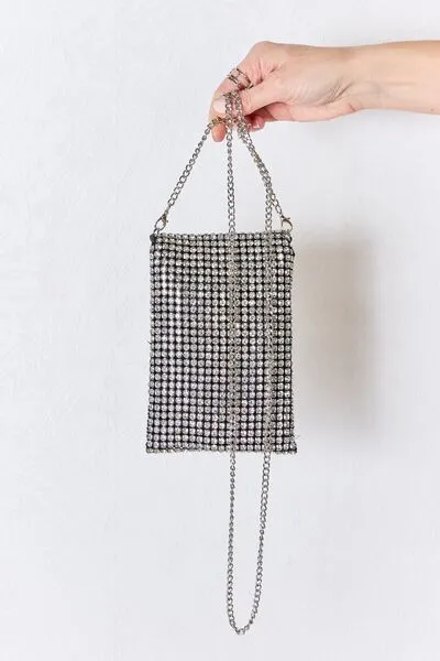 Forever Link Rhinestone Mini Crossbody Bag (T-8000)