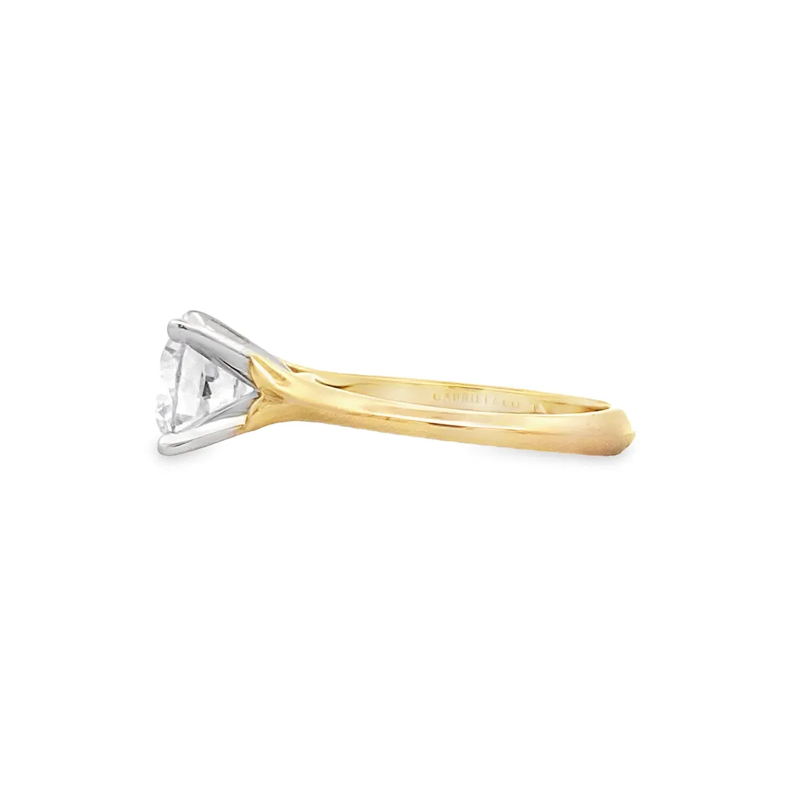 Gabriel & Co.Two-Tone Diamond Engagement Ring ER11832R8M4JJJ.CSCZ