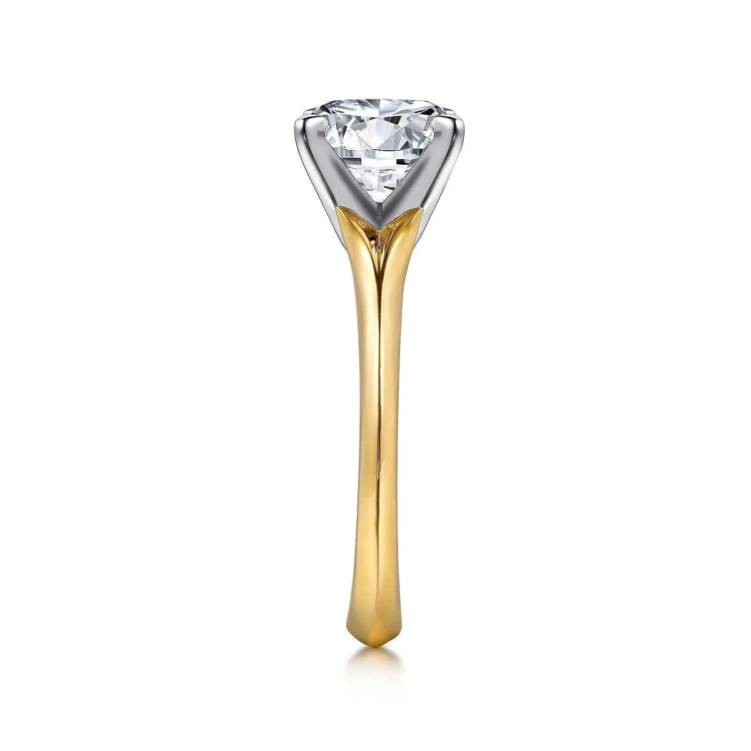 Gabriel & Co.Two-Tone Diamond Engagement Ring ER11832R8M4JJJ.CSCZ