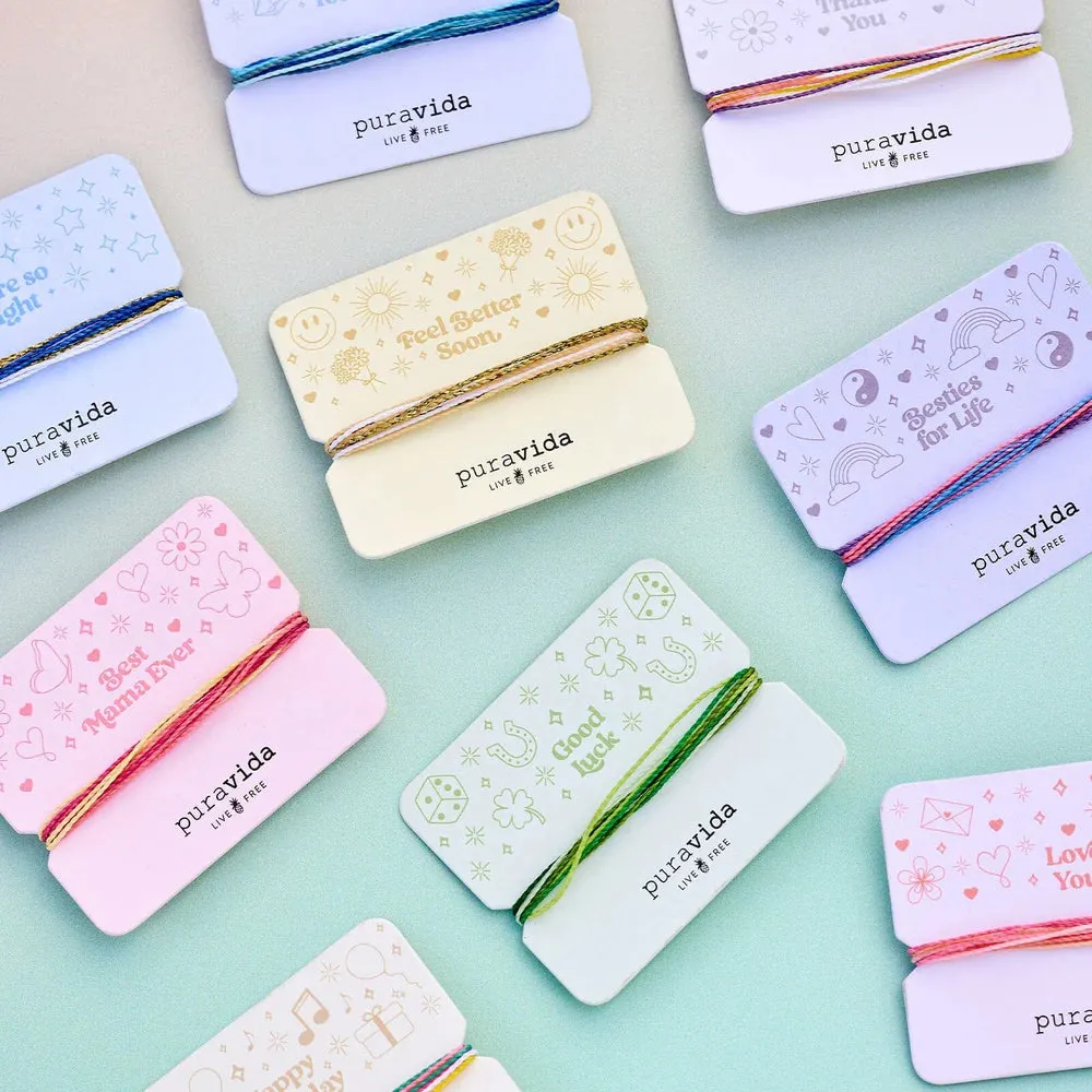 Gift Card Bracelet - Feel Better Soon