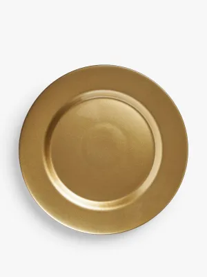 Glass charger plate