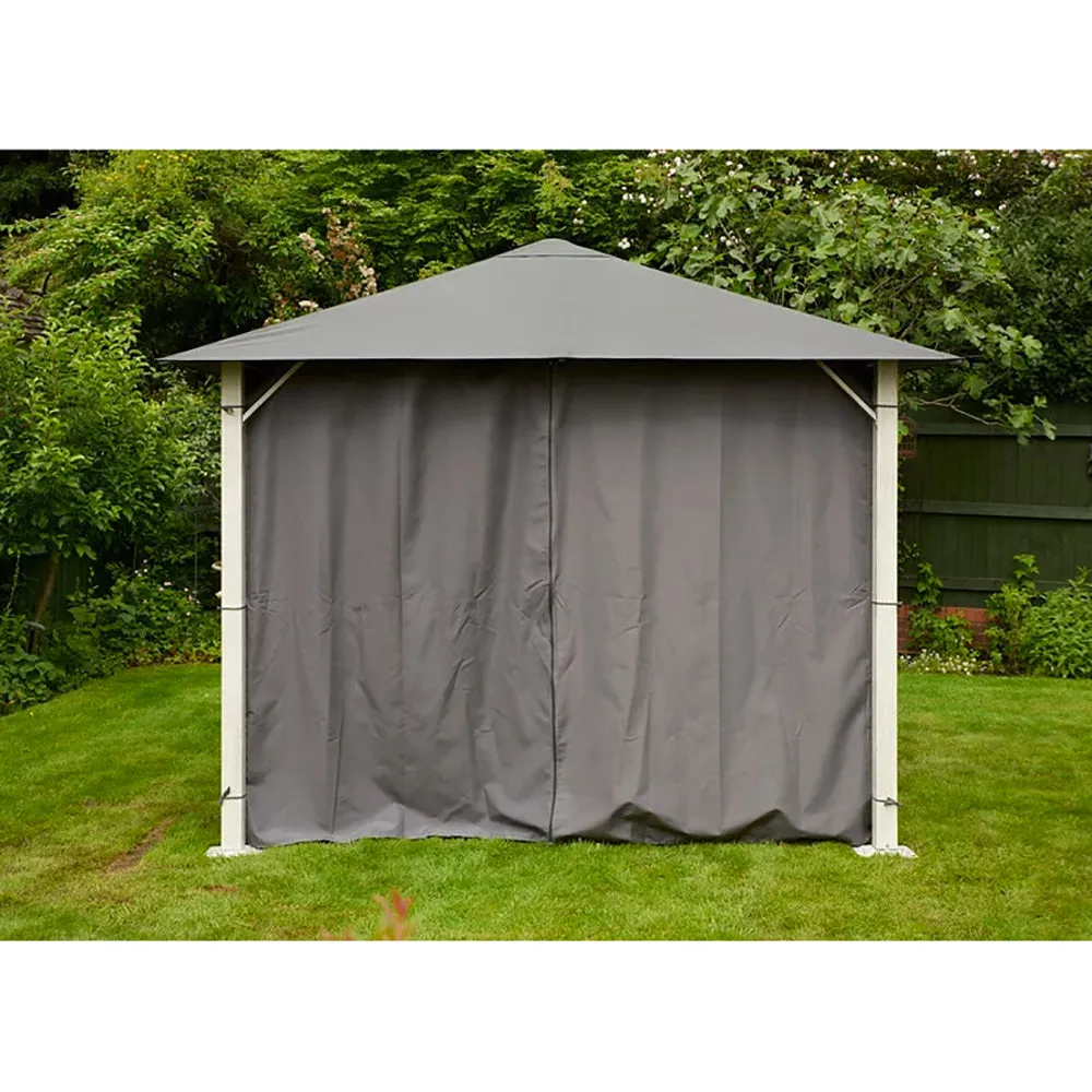 Glendale 3m x 3m Vintage Grey Gazebo