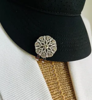 Golf Markers Rhinestones Golf Ball Marker With Magnetic Clip for Hat Clips Training Golf Ballmarker Gift for Golfer Golf Gift Idea for Her