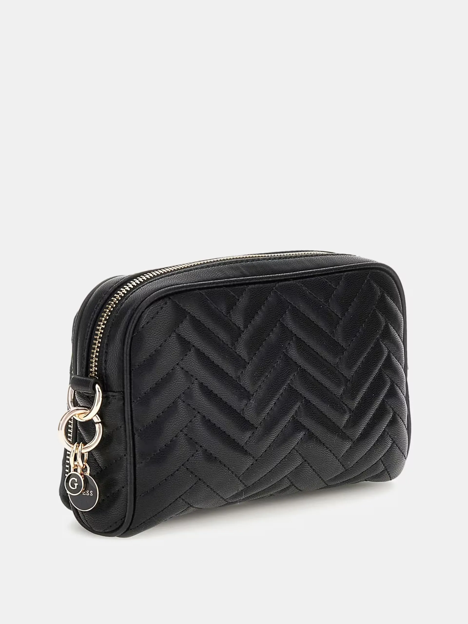 Guess Anning Camera Crossbody - Black