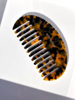 Half Moon Acetate Hair Comb | Eco-Friendly