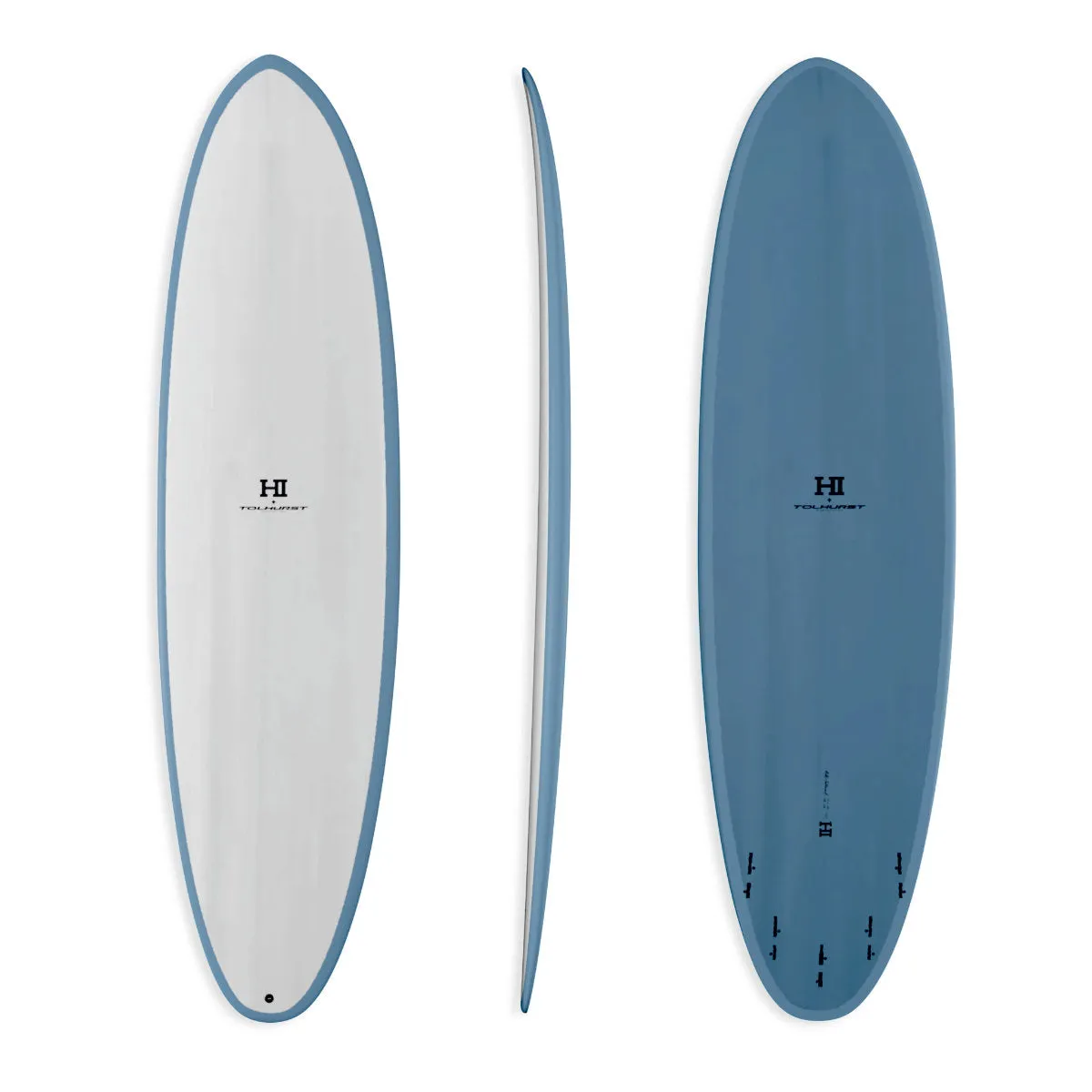 Harley Ingleby Moe 7'4 - Blue - FCS2 - 5 Fin