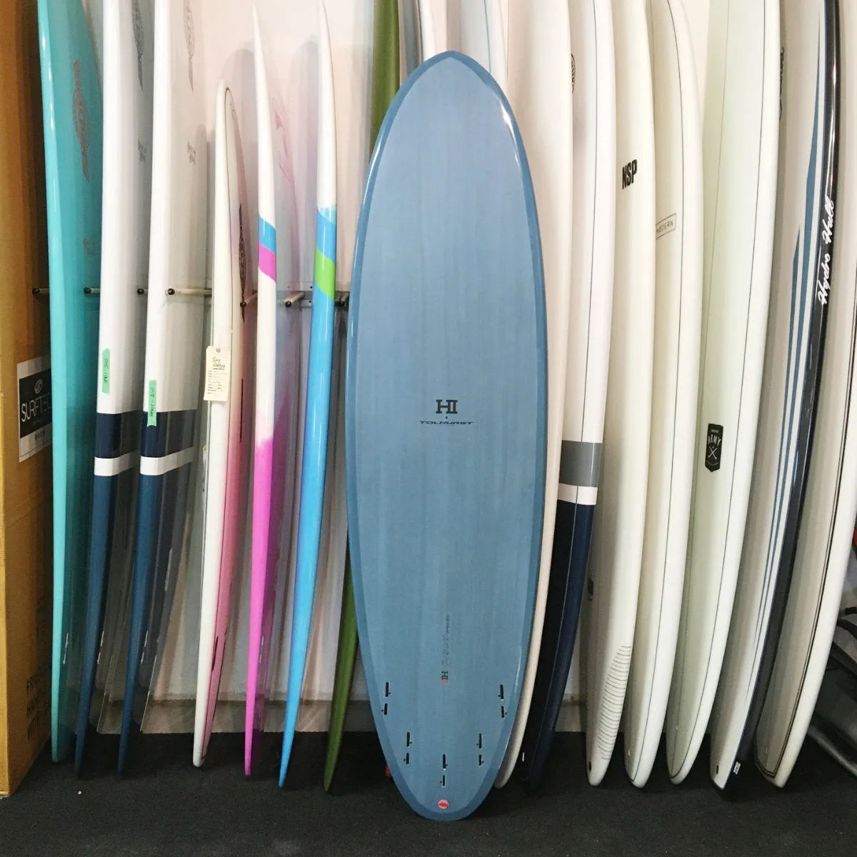 Harley Ingleby Moe 7'4 - Blue - FCS2 - 5 Fin