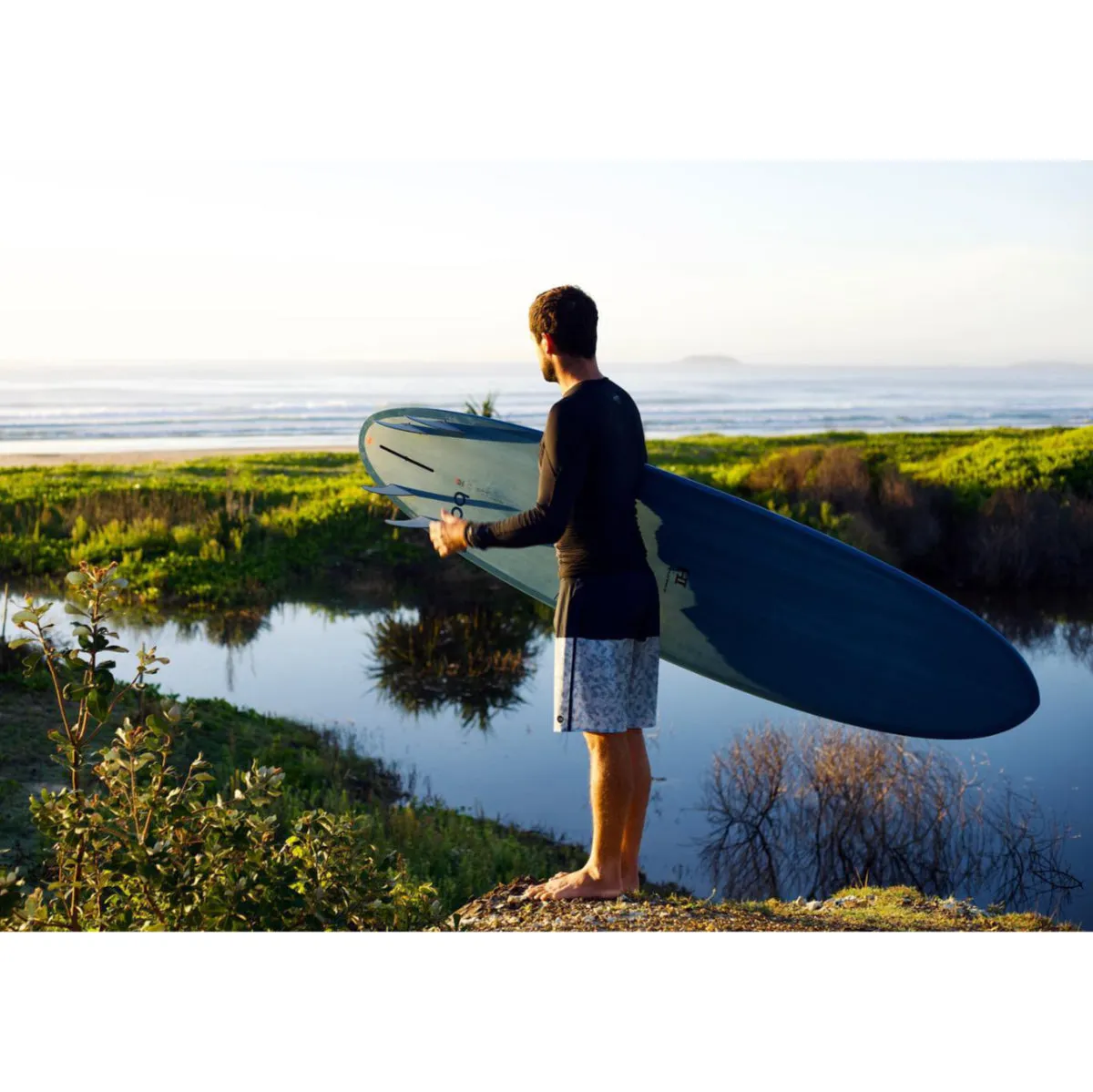 Harley Ingleby Moe 7'4 - Blue - FCS2 - 5 Fin