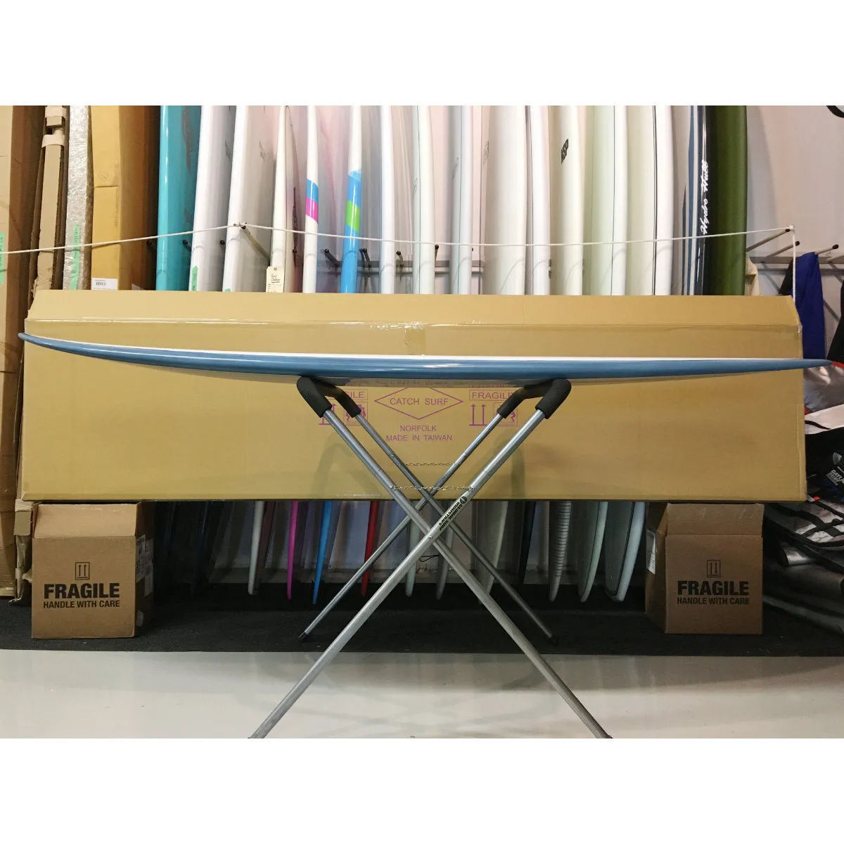 Harley Ingleby Moe 7'4 - Blue - FCS2 - 5 Fin