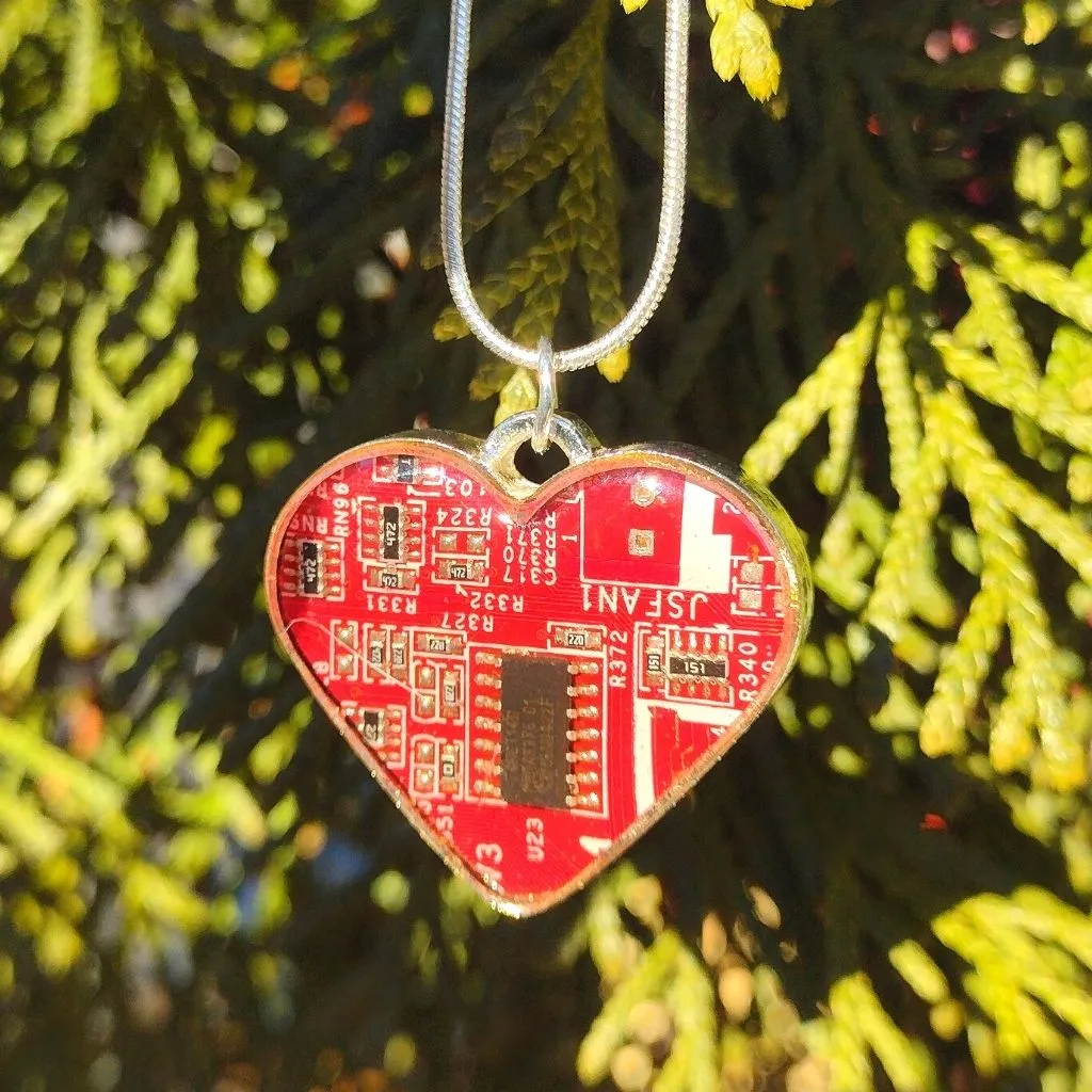 Heart Necklace - Zero Waste, Eco-Friendly