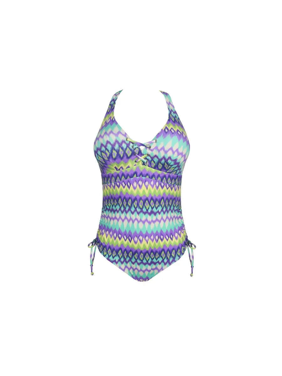 Holiday Triangle Swimsuit - Mezcalita Blue