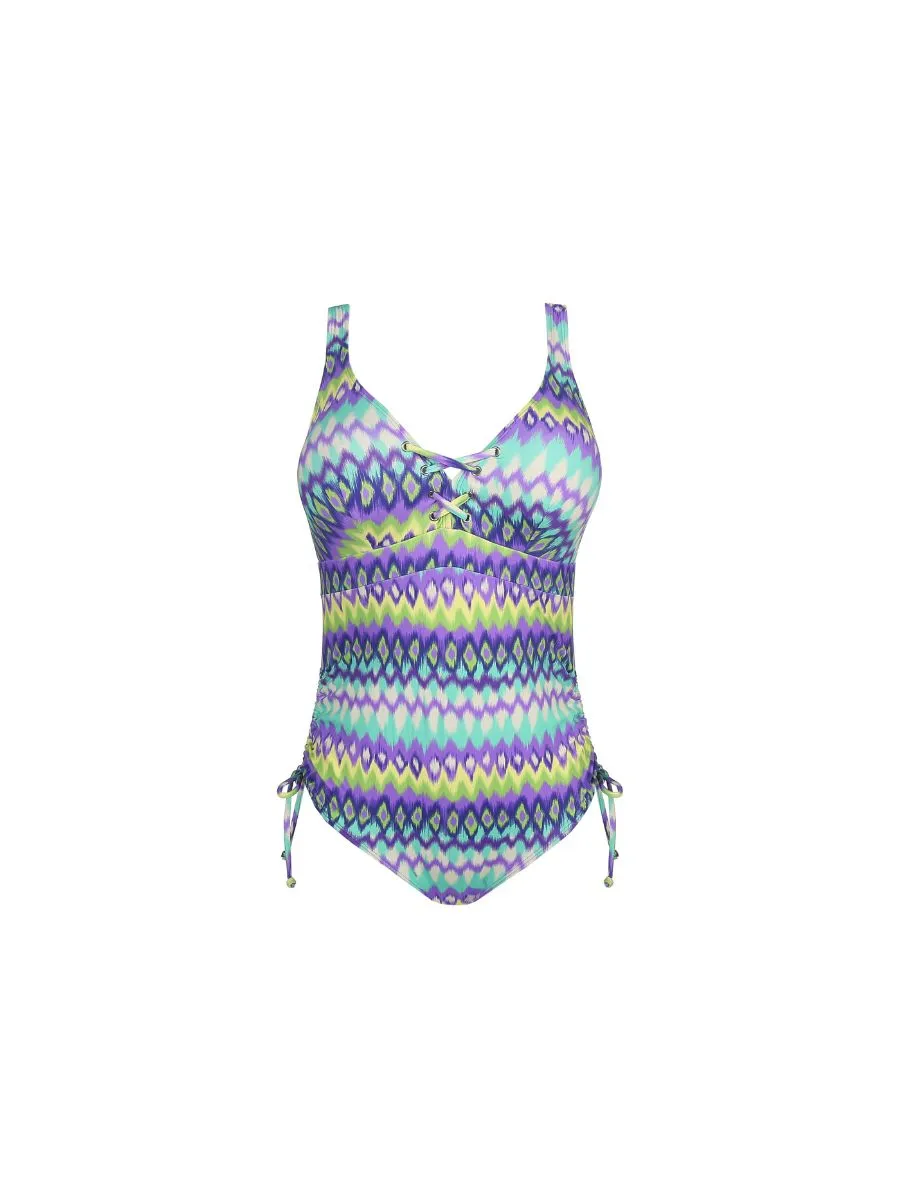 Holiday Triangle Swimsuit - Mezcalita Blue