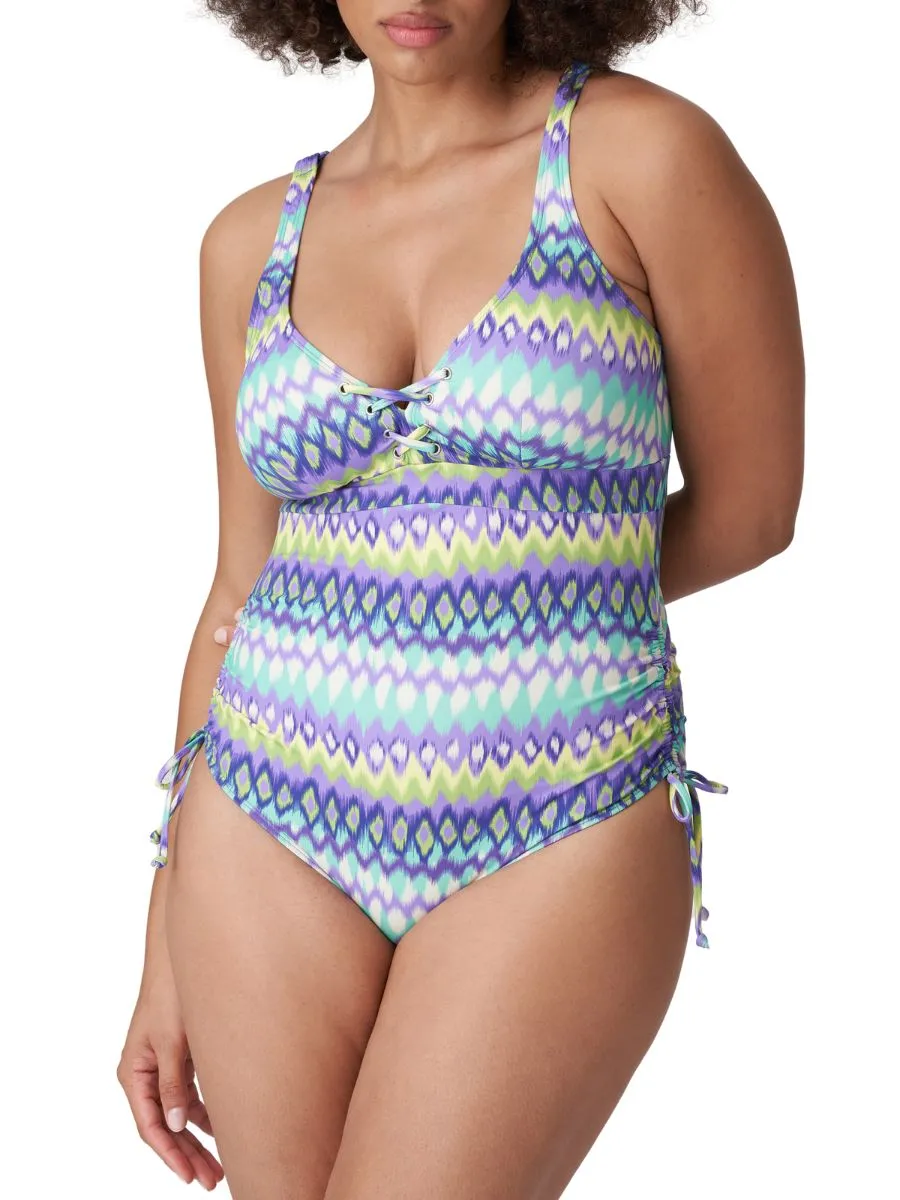 Holiday Triangle Swimsuit - Mezcalita Blue