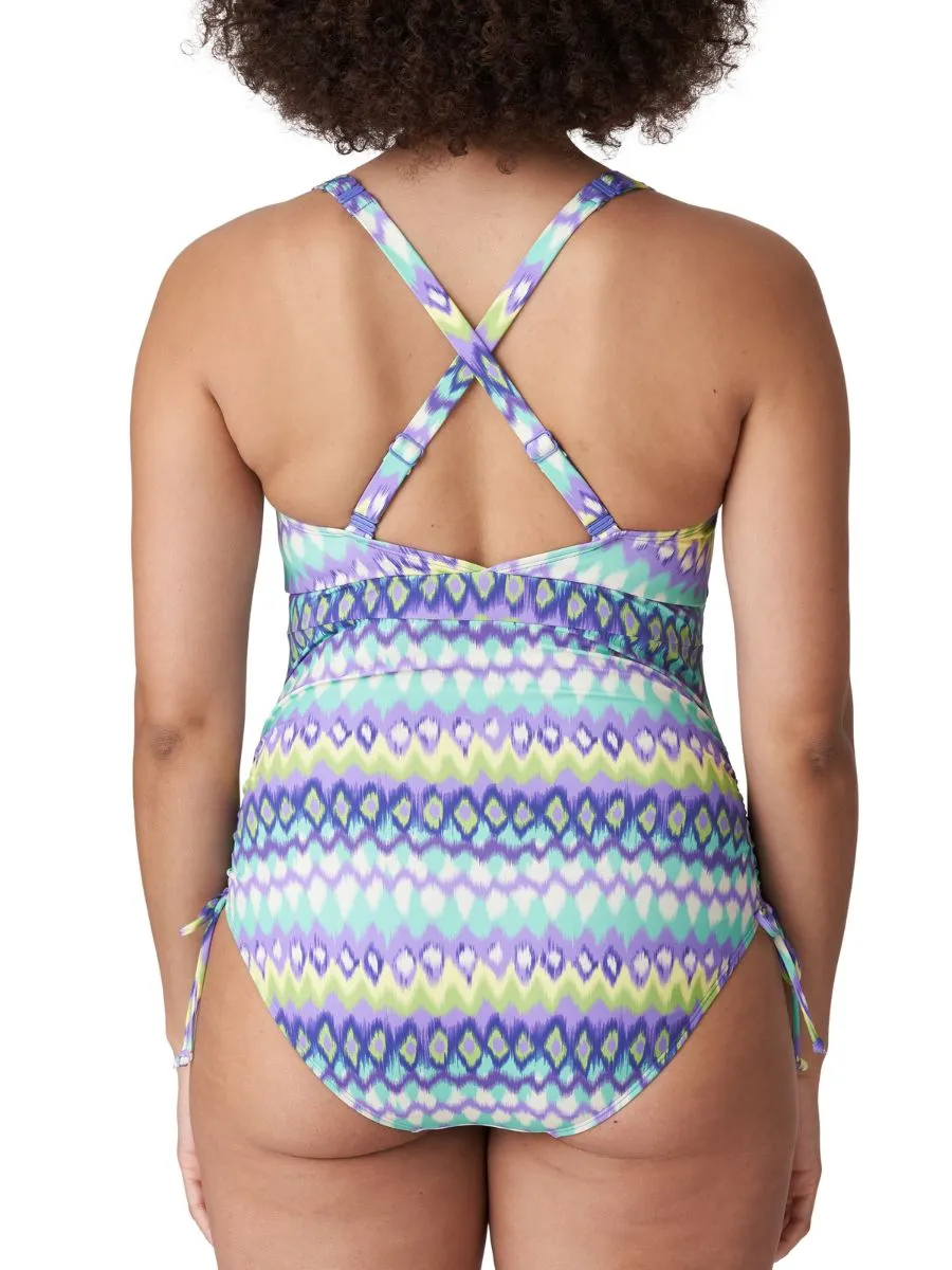Holiday Triangle Swimsuit - Mezcalita Blue