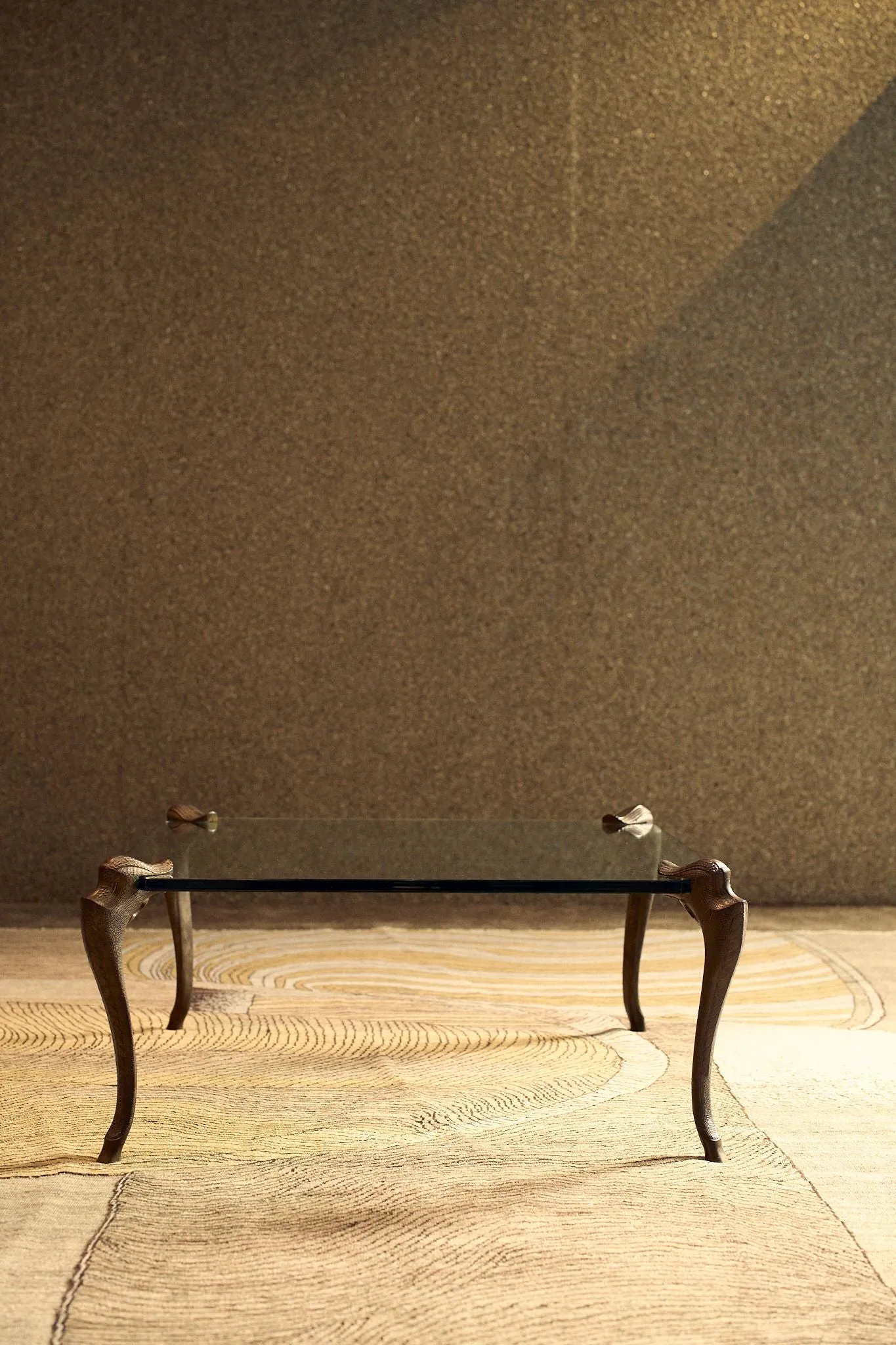 Hollywood-Regency  Snake Table