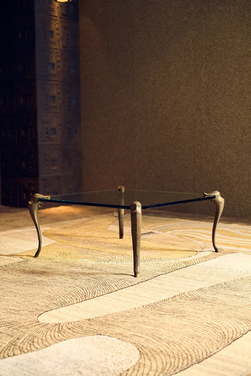 Hollywood-Regency  Snake Table