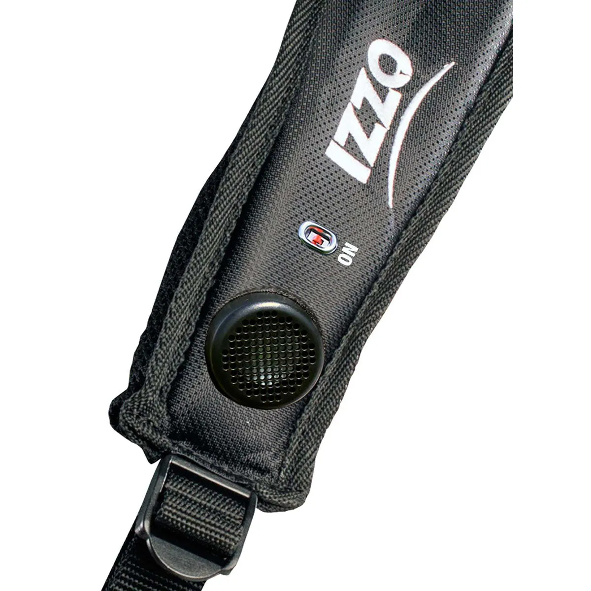 IZZO Sidewinder Speaker Strap for Golf Club Bags - Black