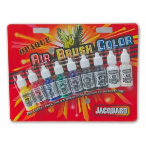Jacquard Airbrush Exciter Pack - Opaque 9pk