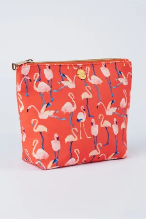 Janis Funky Flamingo Makeup Pouch
