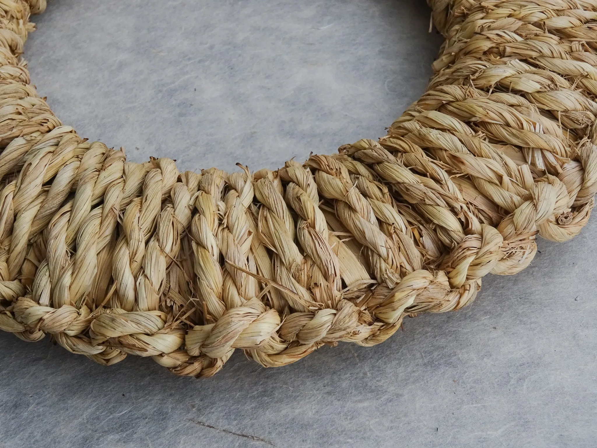 JAPANESE HANDMADE WARA NABESHIKI / STRAW TRIVET (MEDIUM/LARGE)