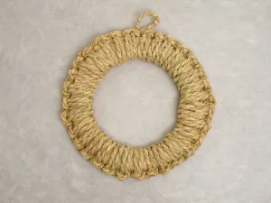 JAPANESE HANDMADE WARA NABESHIKI / STRAW TRIVET (MEDIUM/LARGE)