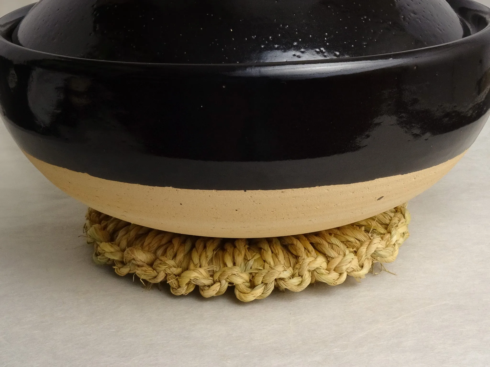 JAPANESE HANDMADE WARA NABESHIKI / STRAW TRIVET (MEDIUM/LARGE)