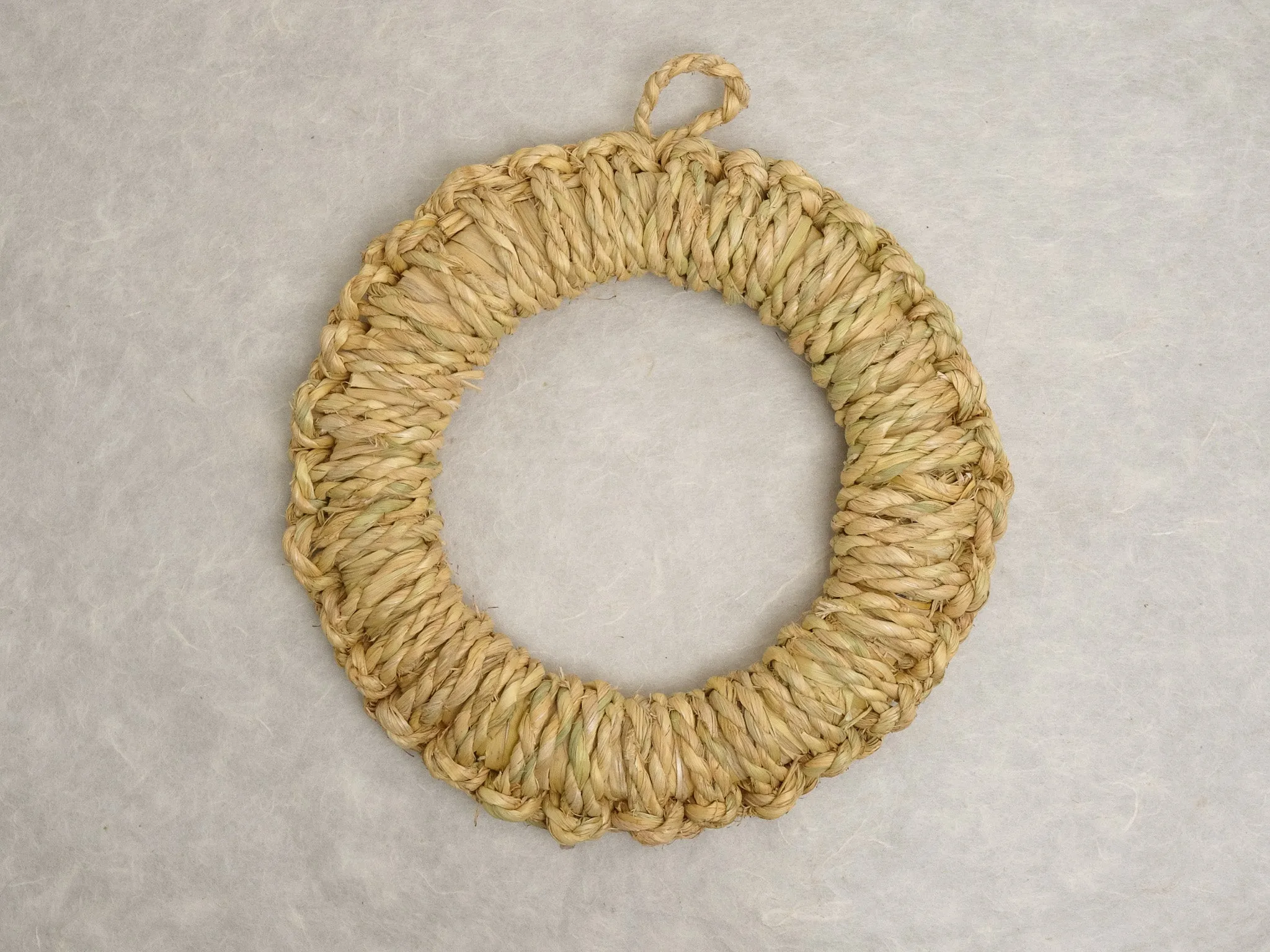 JAPANESE HANDMADE WARA NABESHIKI / STRAW TRIVET (MEDIUM/LARGE)