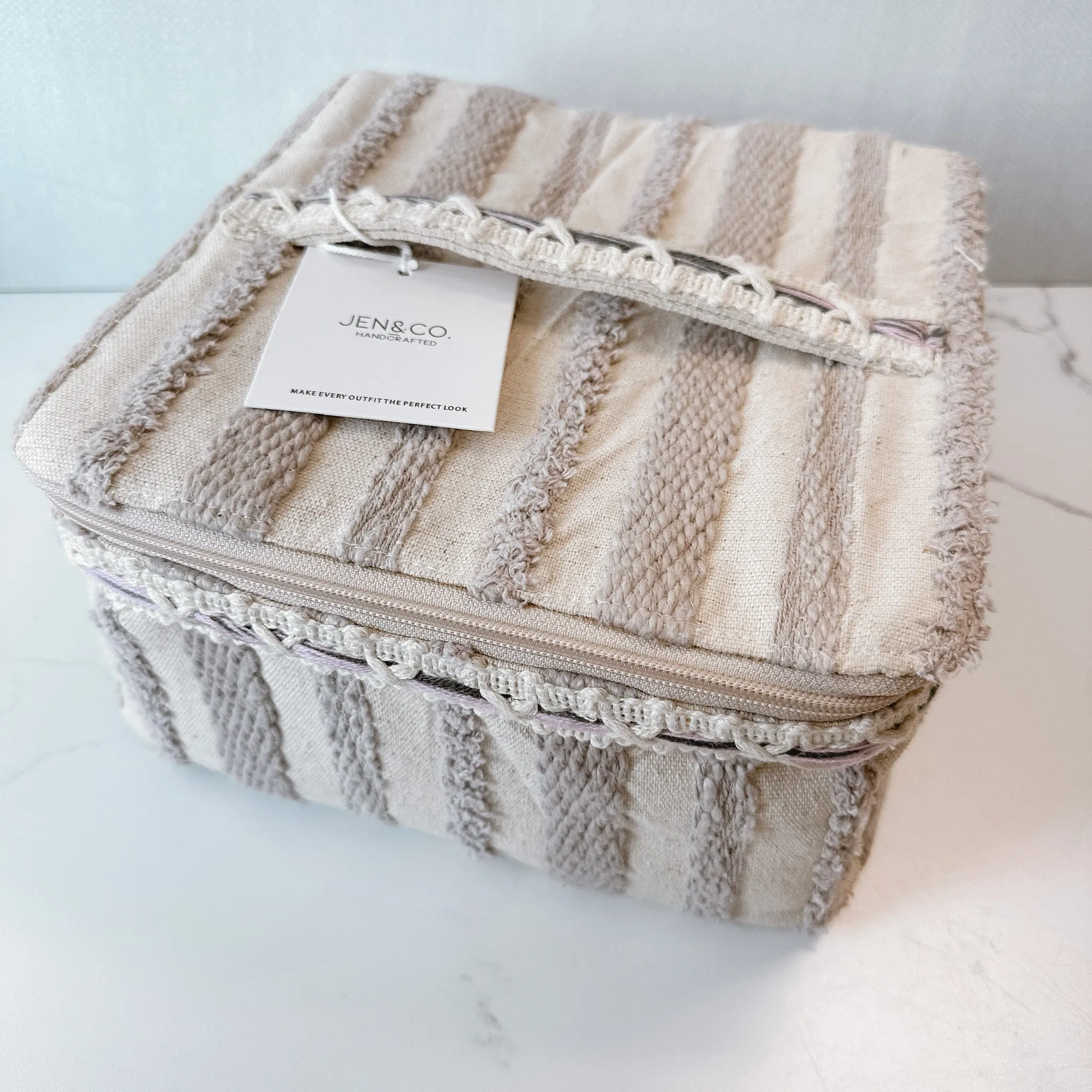 Jen & Co - Fiona Cosmetic Case, Lavender