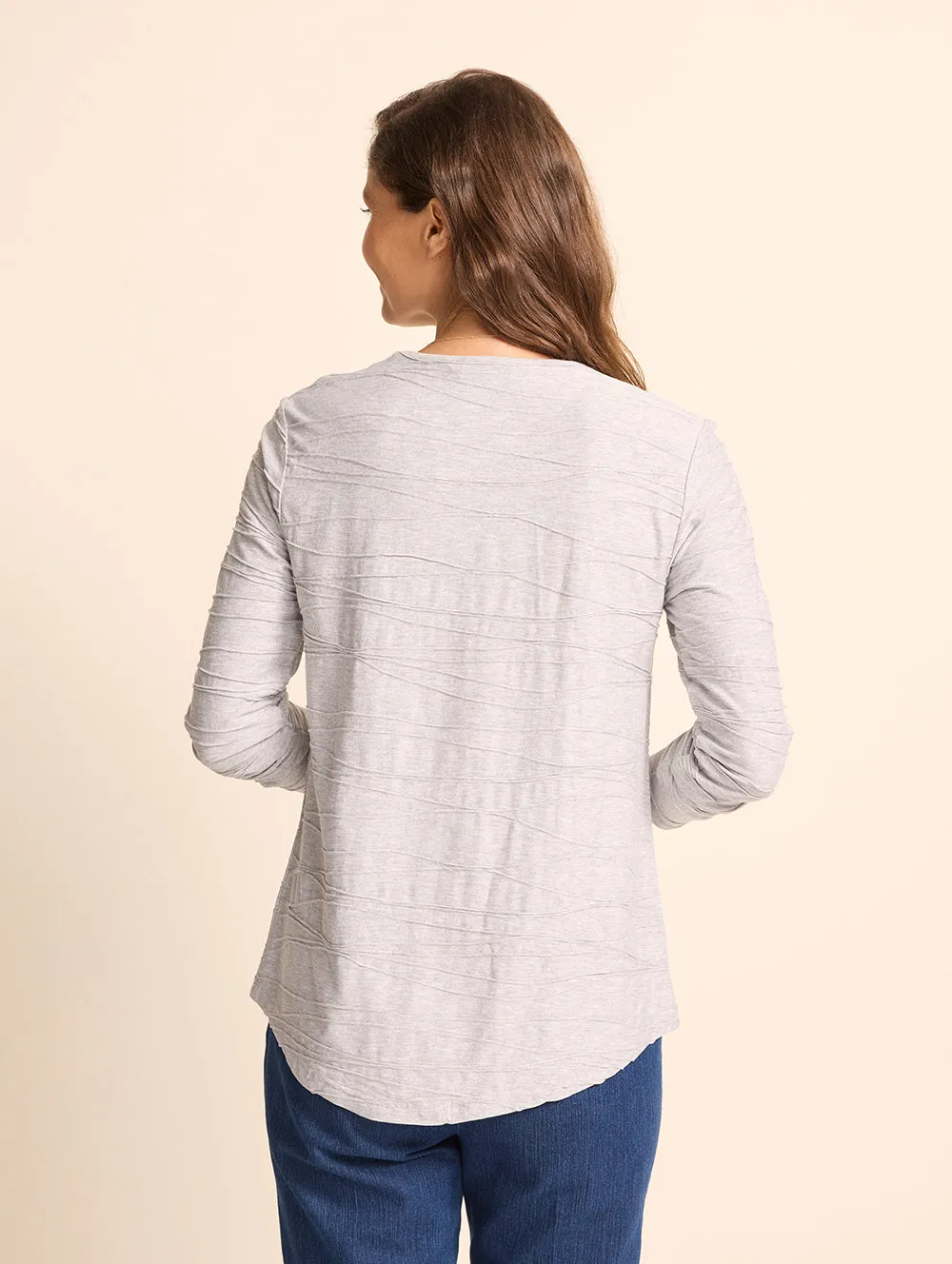 Jingli Textured Top
