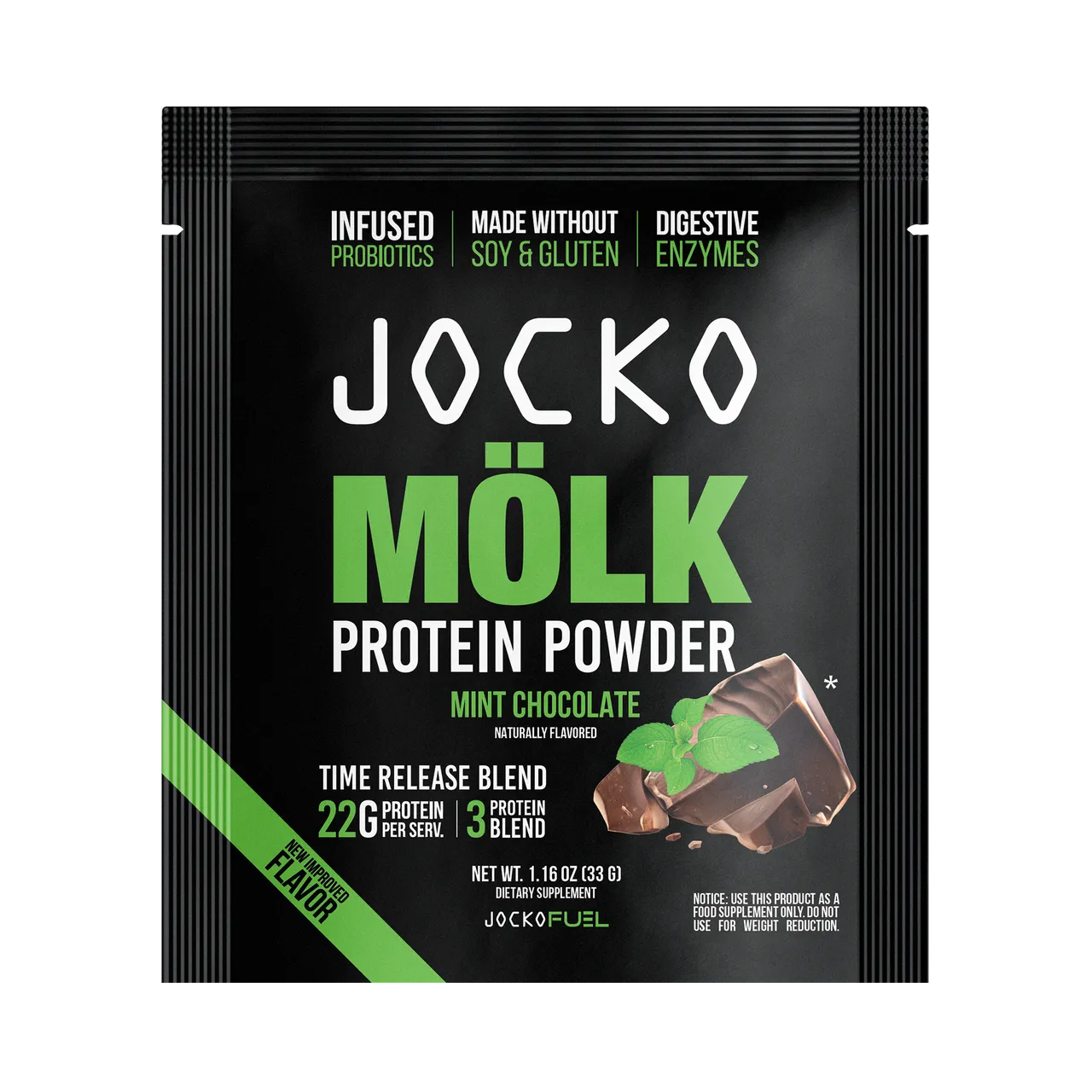 JOCKO MÖLK PROTEIN POWDER - ALL FLAVORS SAMPLE PACK