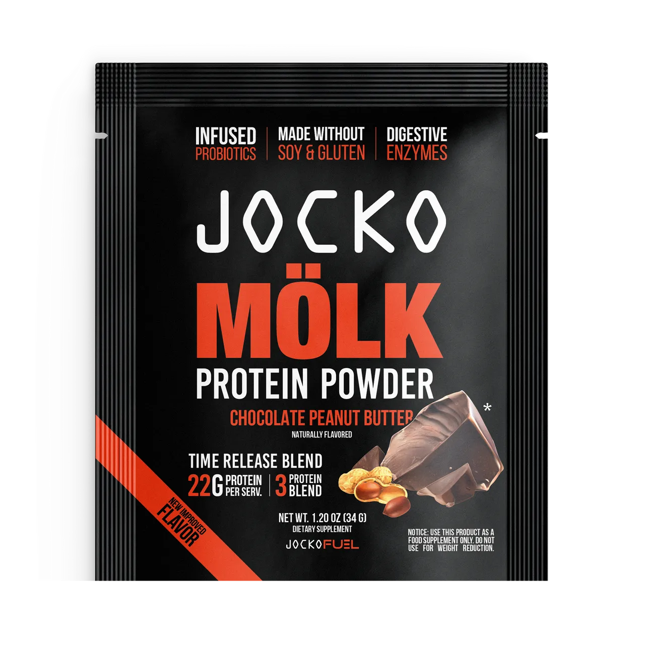 JOCKO MÖLK PROTEIN POWDER - ALL FLAVORS SAMPLE PACK