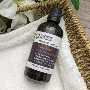 Joint Ease Blend Rosemary, Ginger & Geranium Massage & Bath Oil