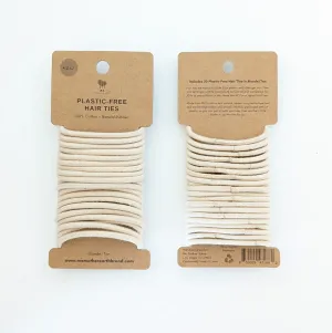 Kind to Your Hair, Kind to Earth: 100% Cotton Hair Ties for Sustainable Style