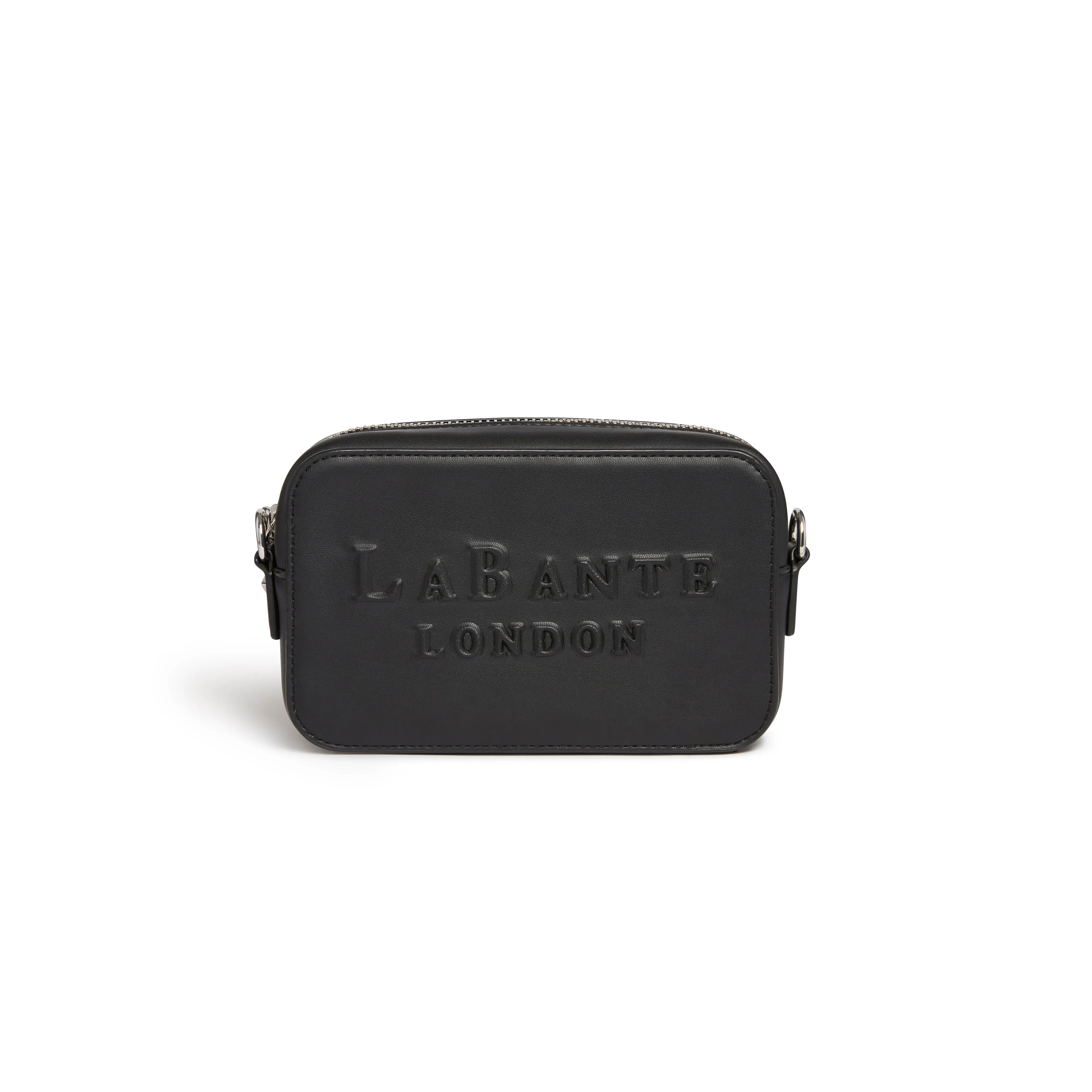 La Bante Everest Vegan Leather Crossbody Camera Bag, Black