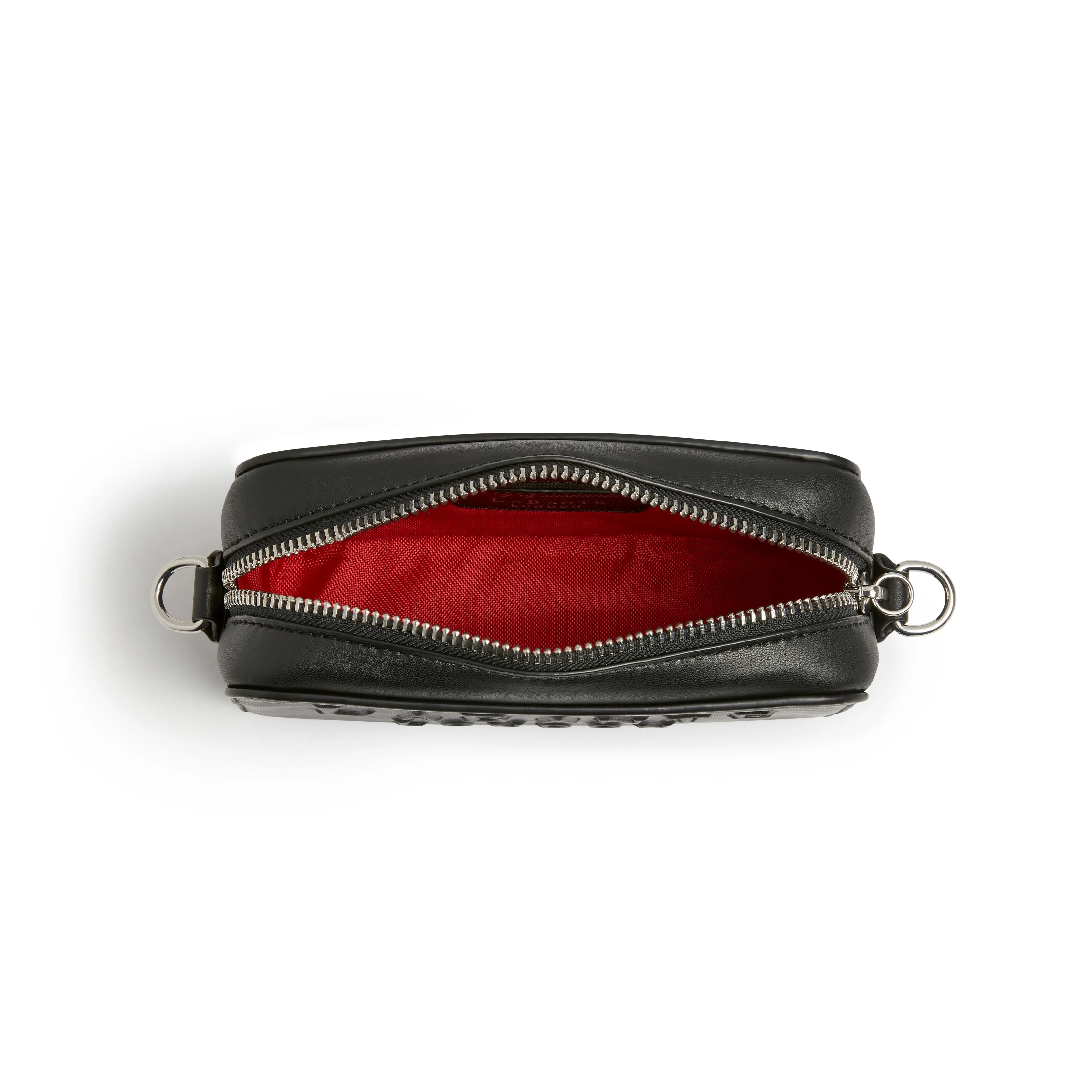 La Bante Everest Vegan Leather Crossbody Camera Bag, Black