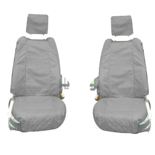 Land Rover Range Rover Fully Tailored Waterproof Front Row Set Seat Covers 2009-2012 Heavy Duty Right Hand Drive Grey