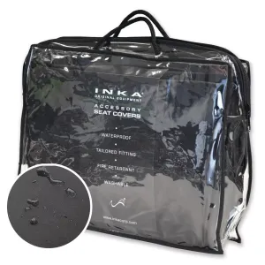 Land Rover Range Rover L405 Front 1 1 INKA Tailored Waterproof Seat Covers Black MY-13-16